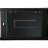 Digitus DN1912UECN rack 12U Da parete Nero, IT armadio Nero, Da parete, 12U, Lucchetti, Nero