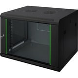Digitus DN1912UECN rack 12U Da parete Nero, IT armadio Nero, Da parete, 12U, Lucchetti, Nero