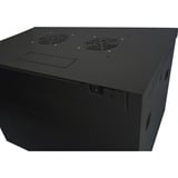 Digitus DN1912UECN rack 12U Da parete Nero, IT armadio Nero, Da parete, 12U, Lucchetti, Nero