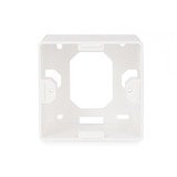 Digitus Telaio per scatola di derivazione vuota Keystone 80x80 mm, tipo tedesco bianco, tipo tedesco, Parete, 80 mm, 50 mm, 80 mm, 150 mm, 150 mm