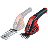 EINHELL Forbice per erba / cesoia per cespugli a batteria GC-CG 3,6/70 Li WT, Forbici per erba Nero/Rosso