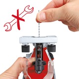 EINHELL TE-JS 18 Li - Solo seghetto elettrico 1,82 kg rosso, Nero, Rosso, Acciaio inossidabile, 45°, 8 cm, 1 cm, Batteria, 18 V