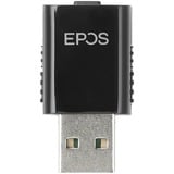 EPOS IMPACT SDW 5061 Auricolare Wireless A Padiglione Ufficio USB tipo A Nero, Headset Wireless, Ufficio, 50 - 7500 Hz, 136 g, Auricolare, Nero