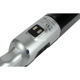Fakir AS 1110 LT Nero Sacchetto per la polvere, Aspirapolvere portatile Nero/Argento, Secco, HEPA, Meccanico, 78 dB, 120 W, Sacchetto per la polvere