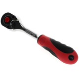 GEDORE Cricchetto reversibile 2K rosso 1/4", Pistola rosso/Nero
