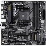 GIGABYTE B550M DS3H AC R2 Scheda madre - CPU AMD Ryzen 5000, VRM a 5+3 fasi, fino a 4733 MHz DDR4 (O.C.), 1x M.2 PCIe 4.0 + 1x M.2 PCIe 3.0, Wi-Fi 5, LAN 1 GbE, USB 3.2 Gen 1 VRM a 5+3 fasi, fino a 4733 MHz DDR4 (O.C.), 1x M.2 PCIe 4.0 + 1x M.2 PCIe 3.0, Wi-Fi 5, LAN 1 GbE, USB 3.2 Gen 1, AMD, Socket AM4, AMD Ryzen 3000 Series, AMD Ryzen 4000 Series, AMD Ryzen 5000 Series, Socket AM4, DDR4-SDRAM, 128 GB