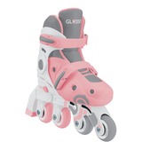 GLOBBER Learning Skates 2 in 1 Gr. 26-29, Pattini in linea rosa