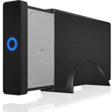 ICY BOX IB-377U3 Box esterno HDD Nero 3.5", Disk enclosure Nero, Box esterno HDD, 3.5", SATA, Seriale ATA II, Serial ATA III, 5 Gbit/s, Hot-swap, Nero