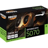 INNO3D I3D 12GB D7 RTX 5070 TWIN X2, Scheda grafica 