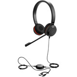 Jabra Evolve 20 SE Auricolare Cablato A Padiglione Ufficio USB Type-C / USB Type-A Nero, Headset Nero, Cablato, 150 - 7000 Hz, Ufficio, 132 g, Auricolare, Nero