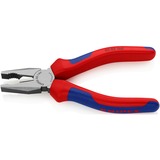 KNIPEX 03 02 160 Pinze da elettricista pinza blu, Pinze da elettricista, Acciaio, Plastica, Blu/Rosso, 16 cm, 223 g