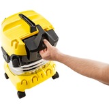 Kärcher WD 4 SV-20, Aspira bagnato / asciutto giallo/in acciaio inox