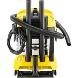 Kärcher WD 4 SV-20, Aspira bagnato / asciutto giallo/in acciaio inox