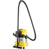 Kärcher WD 4 SV-20, Aspira bagnato / asciutto giallo/in acciaio inox