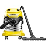 Kärcher  1.628-260, Aspira bagnato / asciutto giallo/in acciaio inox