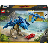 LEGO Dinosauro bebé Jurassic World Pteranodon, Giochi di costruzione Giocattolo Interattivo con Action Figure e Calamaro, Regalo da 7+, Set da costruzione, 7 anno/i, Plastica, 373 pz, 425 g