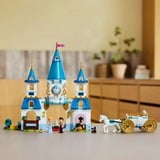 LEGO Disney Princess Castello e carrozza di Cenerentola, Giochi di costruzione Set da costruzione, 6 anno/i, Plastica, 596 pz, 1,12 kg