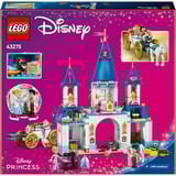 LEGO Disney Princess Castello e carrozza di Cenerentola, Giochi di costruzione Set da costruzione, 6 anno/i, Plastica, 596 pz, 1,12 kg