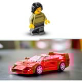 LEGO Speed Champions 76934 Supercar Ferrari F40, Modellino di Auto Sportiva, Macchina Giocattolo da Collezione per Bambini 9+, Giochi di costruzione Modellino di Auto Sportiva, Macchina Giocattolo da Collezione per Bambini 9+, Set da costruzione, 9 anno/i, Plastica, 318 pz, 340 g
