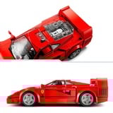 LEGO Speed Champions Supercar Ferrari F40, Giochi di costruzione Set da costruzione, 9 anno/i, Plastica, 318 pz, 340 g