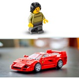 LEGO Speed Champions Supercar Ferrari F40, Giochi di costruzione Set da costruzione, 9 anno/i, Plastica, 318 pz, 340 g