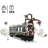 LEGO ǀ Marvel 76321 Spider-Man Contro Doc Ock: Duello sul Treno, Giocattolo con 4 Minifigure da Collezione, Idea Regalo 9+, Giochi di costruzione Giocattolo con 4 Minifigure da Collezione, Idea Regalo 9+, Set da costruzione, 9 anno/i, Plastica, 393 pz, 525 g