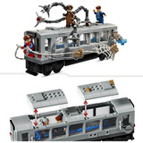 LEGO ǀ Marvel 76321 Spider-Man Contro Doc Ock: Duello sul Treno, Giocattolo con 4 Minifigure da Collezione, Idea Regalo 9+, Giochi di costruzione Giocattolo con 4 Minifigure da Collezione, Idea Regalo 9+, Set da costruzione, 9 anno/i, Plastica, 393 pz, 525 g