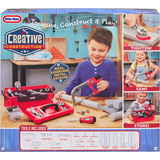 MGA Entertainment Little Tikes Creative Construction - Set Cassetta degli Attrezzi, I ragazzi di attrezzo 