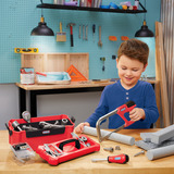 MGA Entertainment Little Tikes Creative Construction - Set Cassetta degli Attrezzi, I ragazzi di attrezzo 