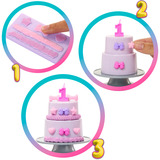 Mattel Barbie Party Unboxed Serie Compleanno Animale Domestico - vestito viola, Bambola 