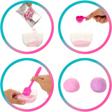 Mattel Barbie Party Unboxed Serie Compleanno Animale Domestico - vestito viola, Bambola 