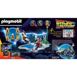 PLAYMOBIL Back to the Future Part II Hoverboard Chase Polizia, 5 anno/i, Multicolore, Plastica