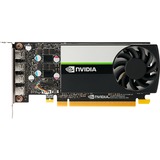 PNY NVIDIA T1000 4 GB GDDR6 T1000, 4 GB, GDDR6, 128 bit, 7680 x 4320 Pixel, PCI Express x16 3.0