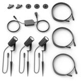 Philips Hue Faretto per esterni Lily, Luce LED Nero, Philips Hue White and Color ambiance Faretto per esterni Lily, Luce a sospensione intelligente, ZigBee, Nero, LED, Alluminio, Lampadina/e non sostituibile/i