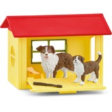 Schleich Farm World Friendly Dog House 3 anno/i, Multicolore