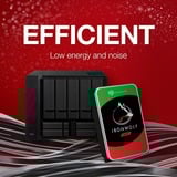 Seagate IronWolf NAS 2 x 4 TB Bundle, Hard-disk 