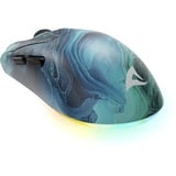 Sharkoon 4044951044238, Mouse da gioco turchese/Blu