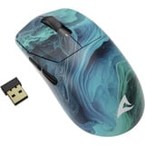 Sharkoon 4044951044238, Mouse da gioco turchese/Blu