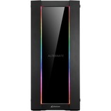 Sharkoon ELITE SHARK CA200G Midi Tower Nero, Torre grande telaio Nero, Midi Tower, PC, Nero, ATX, CEB, EATX, EEB, micro ATX, Mini-ITX, Blu, Verde, Rosso, 16,5 cm