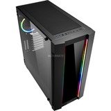 Sharkoon ELITE SHARK CA200G Midi Tower Nero, Torre grande telaio Nero, Midi Tower, PC, Nero, ATX, CEB, EATX, EEB, micro ATX, Mini-ITX, Blu, Verde, Rosso, 16,5 cm