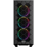 Sharkoon RGB HEX, Chassis Tower Nero