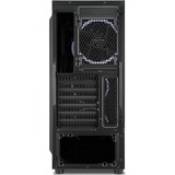 Sharkoon TK5M RGB ATX Desktop Nero Nero, Desktop, PC, Nero, ATX, micro ATX, Mini-ITX, Metallo, Plastica, Vetro temperato, Multi