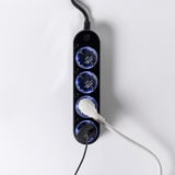 Shelly Multipresa Power Strip 4 Gen4, Ciabatta Nero
