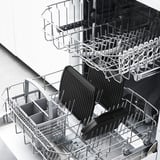 Tefal OptiGrill + GC717810 Griglia di contatto, Come contattare con grill Nero (opaco), Nero, Rettangolare, Pulsanti, 600 cm², 300 x 200 mm, 1 Fornello(i)