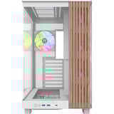Thermaltake CA-11E-00M6WN-WS, Chassis Tower bianco/legno