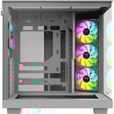 Thermaltake CA-11E-00M6WN-WS, Chassis Tower bianco/legno