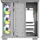 Thermaltake CA-11E-00M6WN-WS, Chassis Tower bianco/legno