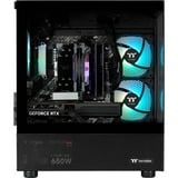 Thermaltake PC-000121-DE, PC Gaming Nero/trasparente