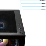 Thermaltake PC-000121-DE, PC Gaming Nero/trasparente