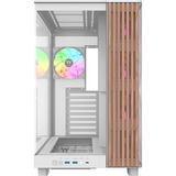 Thermaltake View 380 XL WS ARGB, Chassis Tower bianco/legno